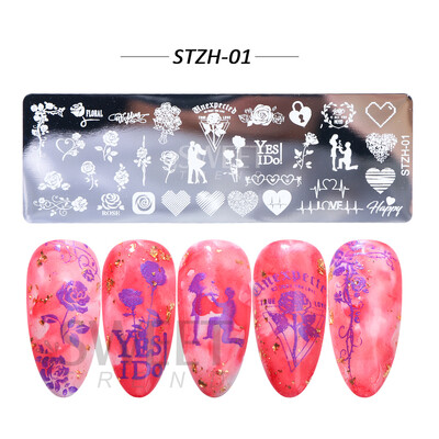 Χριστουγεννιάτικη πλάκα σφράγισης χριστουγεννιάτικων χριστουγεννιάτικων χριστουγεννιάτικων φύλλων νιφάδα χιονιού Dreamcatcher για βερνίκι νυχιών Εργαλεία προτύπων εκτύπωσης εικόνας BESTZ-N