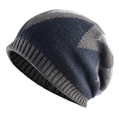 Νέα χειμωνιάτικα ανδρικά φασόλια Ζεστά πλεκτά χρώματα που ταιριάζουν με καπό Καπέλα μόδας Hip Hop Skullies Beanie Ανδρικά χοντρά, καθημερινά πλεκτά Gorras