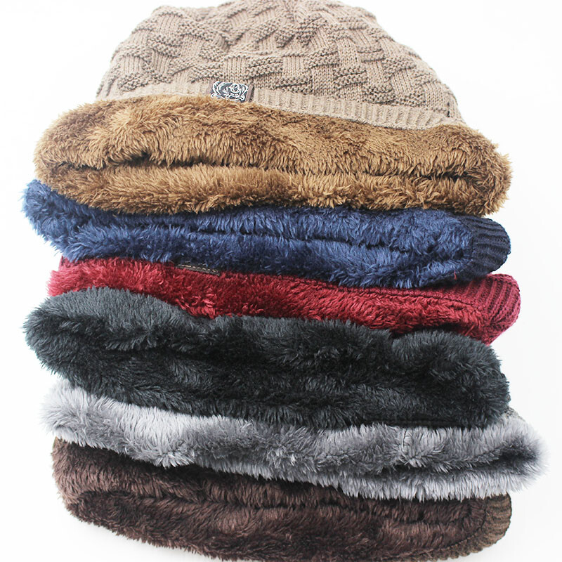 Νέα μόδα Άνδρες Γυναίκες Ζεστό χιόνι Χειμώνα φασόλια μονόχρωμα 6 χρώματα Αγαπημένο πλεκτό καπέλο Καπέλο Hip Hop Casual ανδρικό καπό Gorras