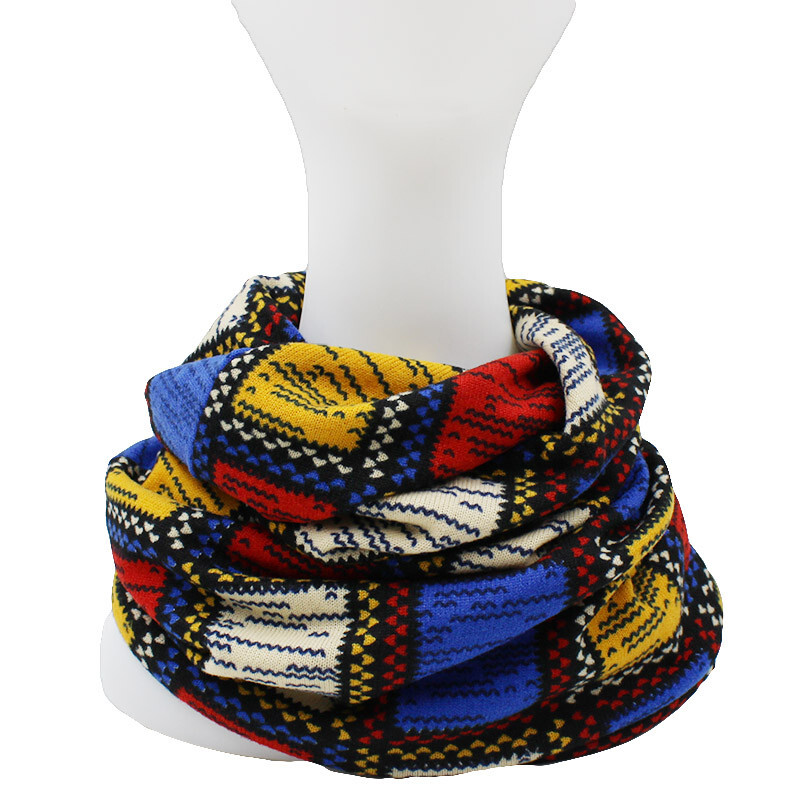 Marka ALTOBEFUN Jesen Zimske kape za žene Skullies i kape muške kape Unisex karirani dizajn Ženska kapa kontrastne boje BHT022