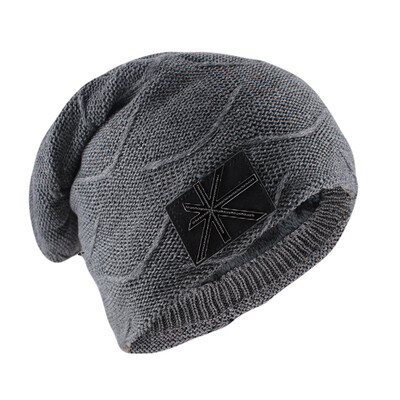 Νέο χειμωνιάτικο ζεστό ανδρικό καπέλο φασόλια Skullies μόδα Μάρκα γυναικεία καπέλο καπέλο πλεκτό Γυναικείο κοκάλι για εξωτερικούς χώρους Casual Gorras Καπέλο Unisex