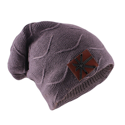 Νέο χειμωνιάτικο ζεστό ανδρικό καπέλο φασόλια Skullies μόδα Μάρκα γυναικεία καπέλο καπέλο πλεκτό Γυναικείο κοκάλι για εξωτερικούς χώρους Casual Gorras Καπέλο Unisex