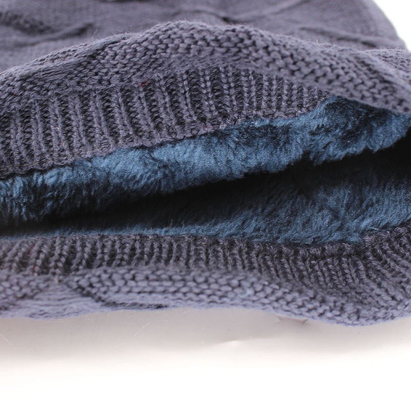 Νέο χειμωνιάτικο ζεστό ανδρικό καπέλο φασόλια Skullies μόδα Μάρκα γυναικεία καπέλο καπέλο πλεκτό Γυναικείο κοκάλι για εξωτερικούς χώρους Casual Gorras Καπέλο Unisex