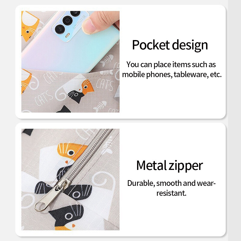 Crtići Životinje Termalne vrećice za ručak Skladištenje Banto Kutija za ručak Vrećica za hranu Izolacijske vrećice Skladištenje hrane Termalna vrećica za hranu