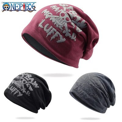 ONE PIECE Beanie Hat Anime Luffy Winter Tricotat Pălărie Bărbați Gros Warm Brimless Blan Bonnet Cap Femei Hip Hop Ski Bonnets Pălării Cadou