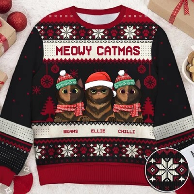 Άσχημα Χριστουγεννιάτικα πουλόβερ Φθινοπωρινά και Χειμερινά 3D αστεία στάμπα Χριστουγεννιάτικο πάρτι Χριστουγεννιάτικο μπλουζάκι για πάρτι γενεθλίων Χριστουγεννιάτικο φούτερ 2024