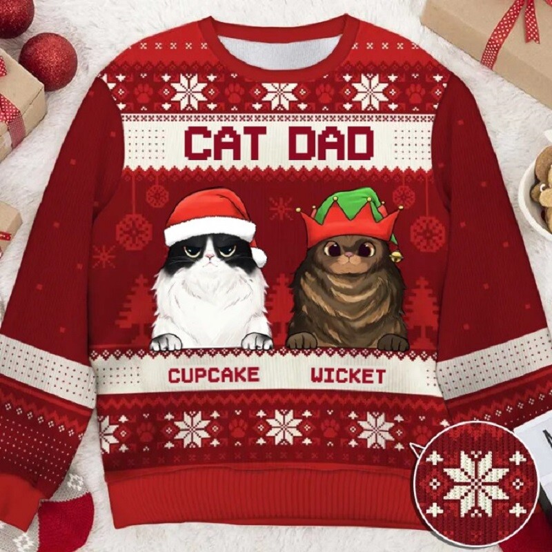 Άσχημα Χριστουγεννιάτικα πουλόβερ Φθινοπωρινά και Χειμερινά 3D αστεία στάμπα Χριστουγεννιάτικο πάρτι Χριστουγεννιάτικο μπλουζάκι για πάρτι γενεθλίων Χριστουγεννιάτικο φούτερ 2024