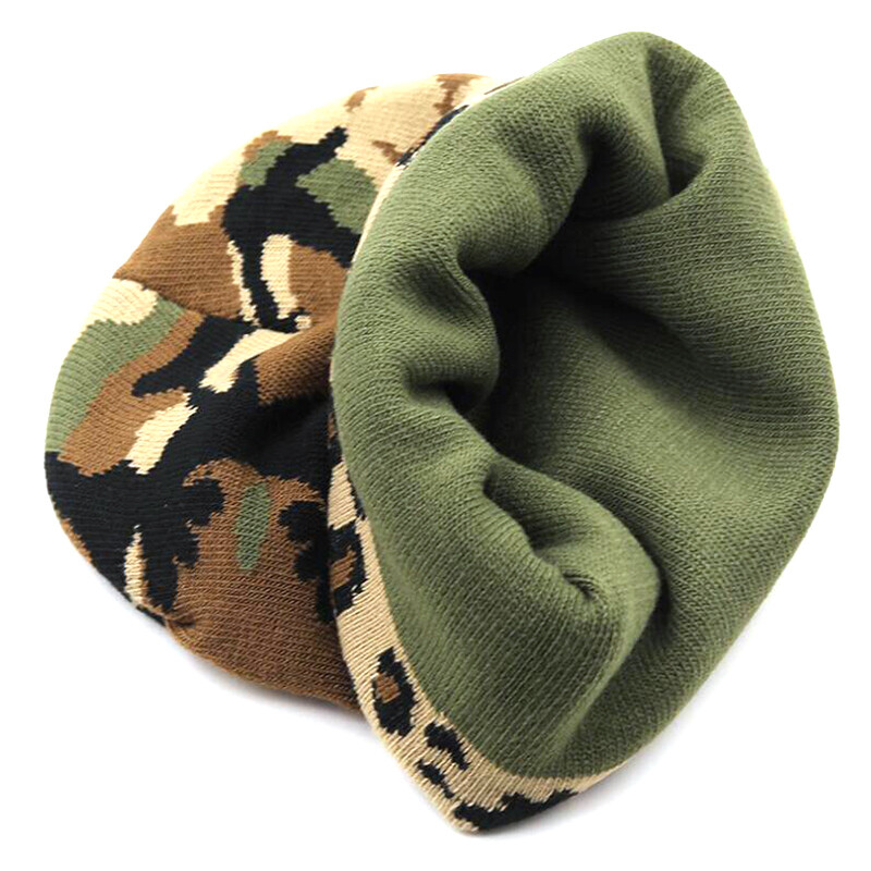 Muškarci Sportovi na otvorenom Trčanje Penjanje Vjetrootporna kamuflažna kapa Zimski lov Jahanje Ribolov Topla taktička kapa od flisa