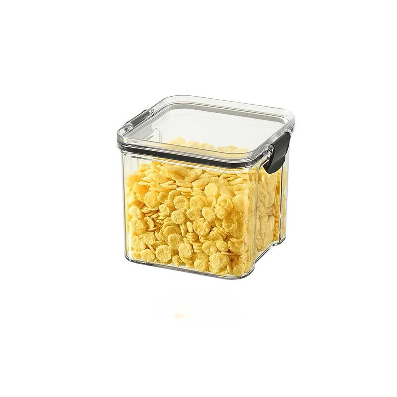 Paprastų užkandžių sandari laikymo dėžutė Džiovinti vaisiai Džiovinti Prekės Stiklainių Stalčių laikymo Talpykla Drėgmei atspari dėžutė Namų organizatorius