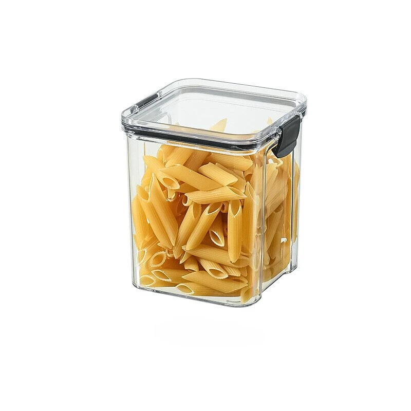 Paprastų užkandžių sandari laikymo dėžutė Džiovinti vaisiai Džiovinti Prekės Stiklainių Stalčių laikymo Talpykla Drėgmei atspari dėžutė Namų organizatorius