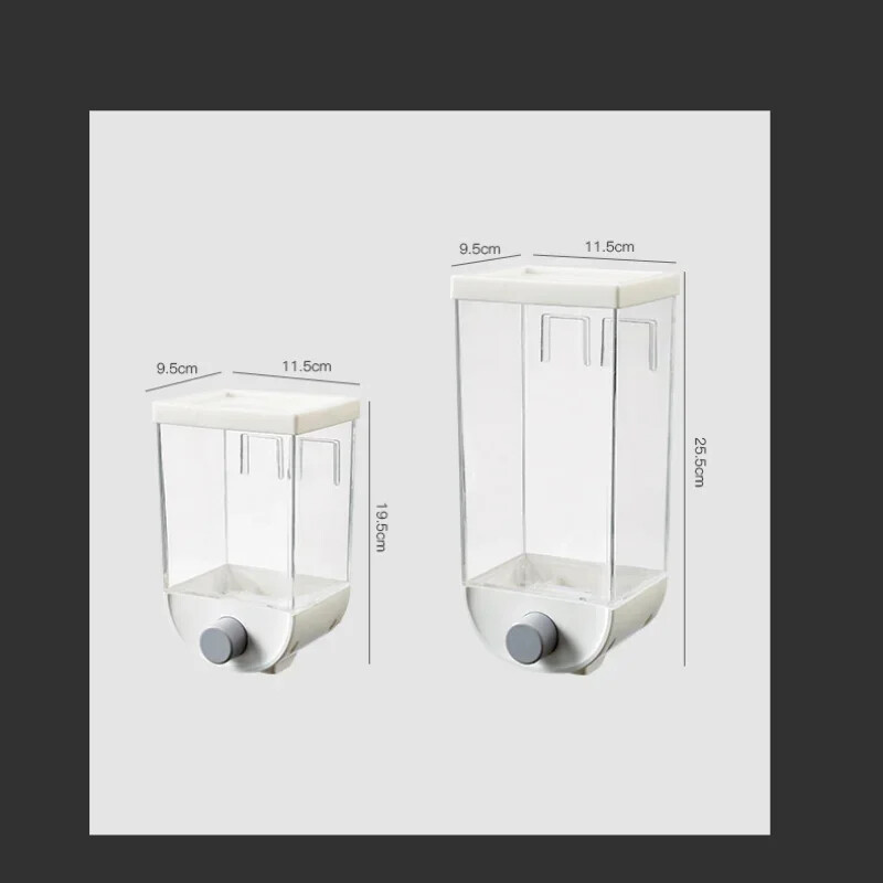 1/1,5 λίτρο Οργάνωση δημητριακών χύμα Αποθήκευση Πλαστικό δοχείο αποθήκευσης Δοχείο σιτηρών ή φαγητού Οργανωτής κουζίνας Κουτί οργάνωσης