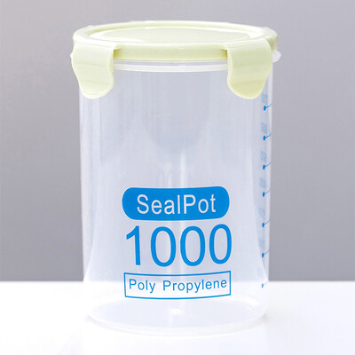 Μεγάλης χωρητικότητας σφραγισμένα βάζα κουζίνας Δοχείο αποθήκευσης ανθεκτικό στην υγρασία με διάφανα σιτηρά σε κλίμακα, σνακ, κουτιά αποθήκευσης