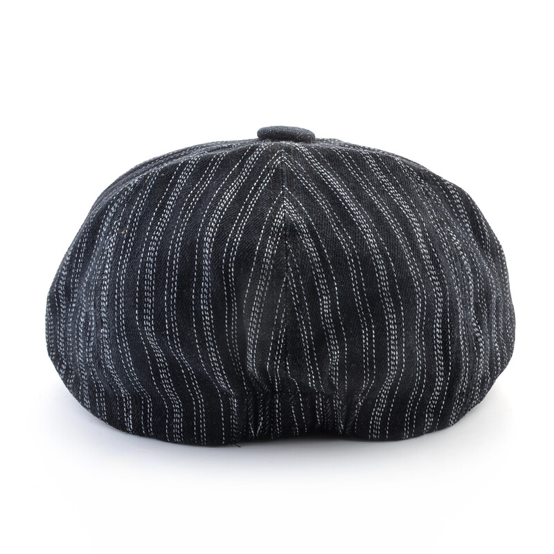 Vintage prugaste beretke Muške jesenske modne novinske kape Muški umjetnički šešir s ravnim šiltom i šiljkom Muški proljetni ležerni Boina Gorras šeširi