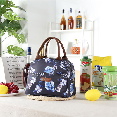 Prijenosne torbe za ručak za djevojčice Vodootporna termalna kutija za ručak Rashladna torba Tote Bento torbica Izolacijska torba za ručak Radna obiteljska piknika