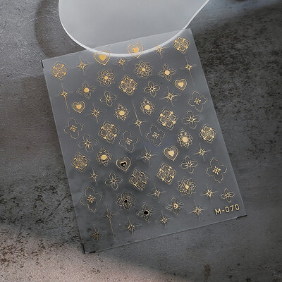 Summer Beach Lubenica Juice & Whale Naljepnice za nokte 5D Nail Art Design Decoration Decals DIY manikura