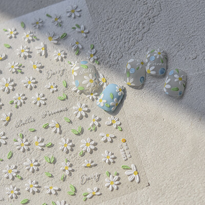 Summer Beach Lubenica Juice & Whale Naljepnice za nokte 5D Nail Art Design Decoration Decals DIY manikura