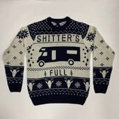 Brza prodaja prekogranične opskrbe pulover džemper s okruglim izrezom od jacquard starinskih automobila muški božićni džemper spot