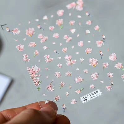 Vintage Egipat Crne i šarene mačje naljepnice za nokte Zlatno srebrno utiskivanje 3D Nail Art Dizajn Dekoracije Naljepnice DIY manikura