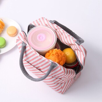 Bento Bag Insulation Lunch Bag Thickened Food Storage Bags Portable Student Μεγάλη χωρητικότητας Bento Pack Δοχείο γεύματος