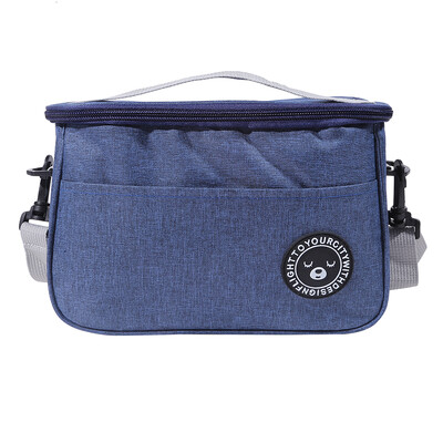 Izolirana kutija za ručak Muškarci Žene Putna prijenosna torba za piknik za kampiranje Hladnjak za hladnu hranu Termalna torba Izolirana torba za djecu s remenom 1