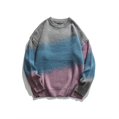 Csúnya karácsonyi pulóver Kötött pulóverek Férfi Pulóverek Luxus Y2k Vintage új pulóver férfi téli pamut meleg férfi ruházat