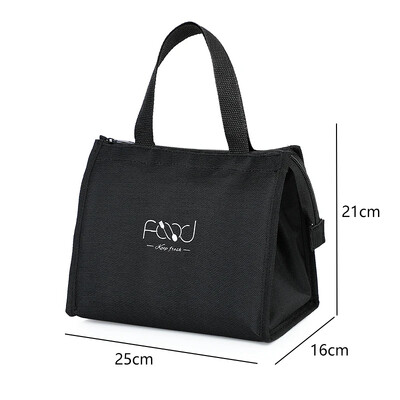 Geantă portabilă izolată pentru prânz, de mare capacitate, pentru femei, copii, picnic, muncă, călătorii, recipient pentru depozitare termică, cutie bento, geantă de tote