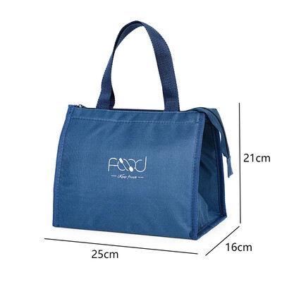 Geantă portabilă izolată pentru prânz, de mare capacitate, pentru femei, copii, picnic, muncă, călătorii, recipient pentru depozitare termică, cutie bento, geantă de tote