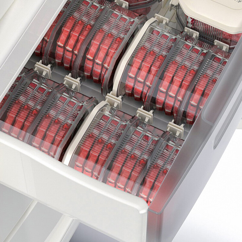 Prozirna kutija za začine Kuhinjska staklenka za začine koja se može složiti višeslojna posuda za hranu. Kutija za hrskanje