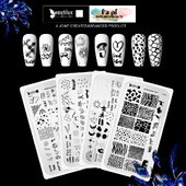 Beautilux - פלטת חותמות עיצוב בשיתוף לק ג'ל - כל מה שרציתם לדעת- Stamping Plate Nail Art Template