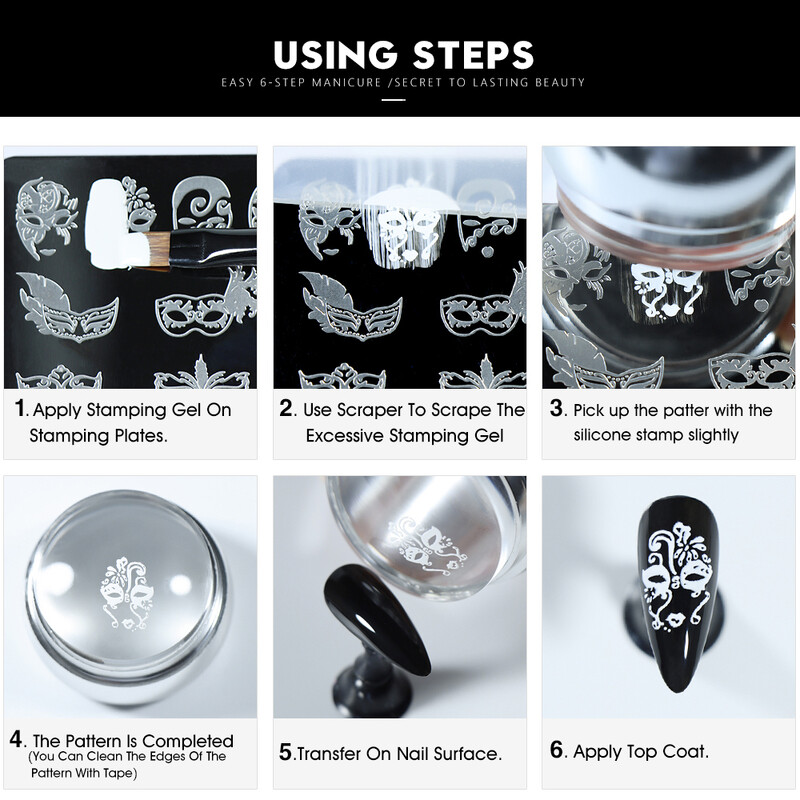 Beautilux - פלטת חותמות עיצוב בשיתוף לק ג'ל - כל מה שרציתם לדעת- Stamping Plate Nail Art Template