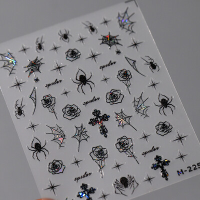 1kom Chibi lik Susuwatari Eggette slatke anime crtane naljepnice za nokte Kawii Nail Art Weeb crtani reljef samoljepljiva naljepnica
