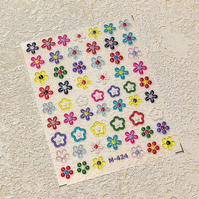 1kom Chibi lik Susuwatari Eggette slatke anime crtane naljepnice za nokte Kawii Nail Art Weeb crtani reljef samoljepljiva naljepnica
