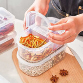 Хладилник Отделни контейнери за съхранение на храна с уплътнение на капака Органайзер за пресни кутии Контейнери за зеленчуци за кухня