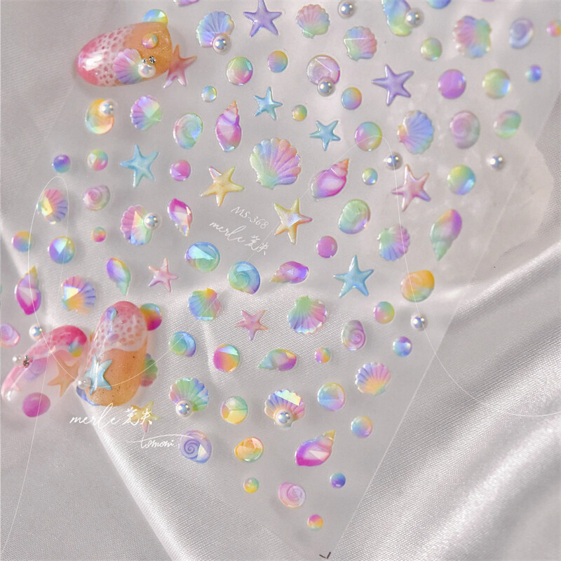 1kom 5D Kawaii Jelly Cherry Nail Art naljepnica Slatko crtano voće Samoljepljiva klizna naljepnica za DIY naljepnice za ukrašavanje noktiju