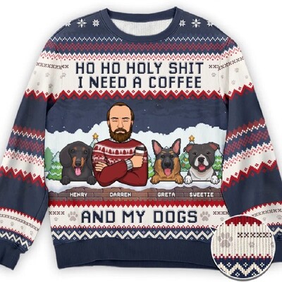 Νέο Ugly χριστουγεννιάτικο πουλόβερ Fun 3D printed πουλόβερ Μόδα Unisex μακρυμάνικο πουλόβερ με κουκούλα Φθινοπωρινό Αστείο Χριστουγεννιάτικο πάρτι