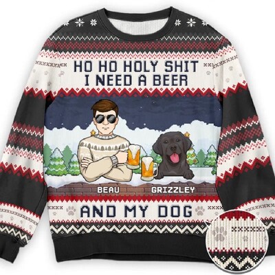 Νέο Ugly χριστουγεννιάτικο πουλόβερ Fun 3D printed πουλόβερ Μόδα Unisex μακρυμάνικο πουλόβερ με κουκούλα Φθινοπωρινό Αστείο Χριστουγεννιάτικο πάρτι