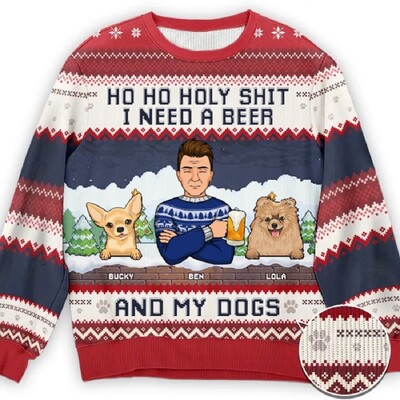 Νέο Ugly χριστουγεννιάτικο πουλόβερ Fun 3D printed πουλόβερ Μόδα Unisex μακρυμάνικο πουλόβερ με κουκούλα Φθινοπωρινό Αστείο Χριστουγεννιάτικο πάρτι