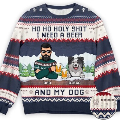 Νέο Ugly χριστουγεννιάτικο πουλόβερ Fun 3D printed πουλόβερ Μόδα Unisex μακρυμάνικο πουλόβερ με κουκούλα Φθινοπωρινό Αστείο Χριστουγεννιάτικο πάρτι