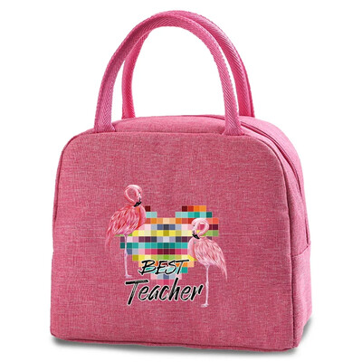 Torba za ručak Platnena izolirana torba za ručak za muškarce i žene Praktična termalna torba Vodootporna torba za ručak za višekratnu upotrebu Učiteljski uzorak