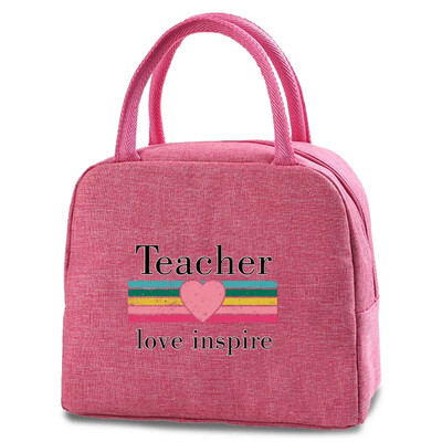Torba za ručak Platnena izolirana torba za ručak za muškarce i žene Praktična termalna torba Vodootporna torba za ručak za višekratnu upotrebu Učiteljski uzorak