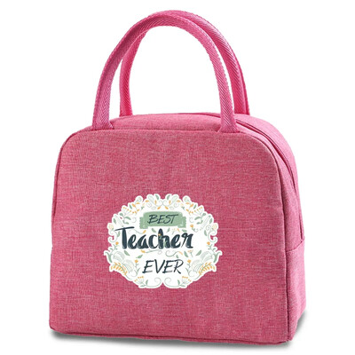 Torba za ručak Platnena izolirana torba za ručak za muškarce i žene Praktična termalna torba Vodootporna torba za ručak za višekratnu upotrebu Učiteljski uzorak