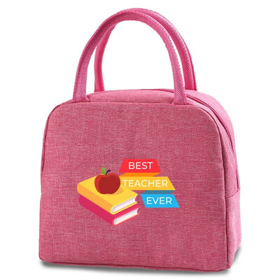 Torba za ručak Platnena izolirana torba za ručak za muškarce i žene Praktična termalna torba Vodootporna torba za ručak za višekratnu upotrebu Učiteljski uzorak