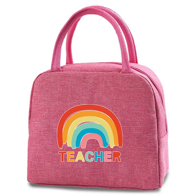 Torba za ručak Platnena izolirana torba za ručak za muškarce i žene Praktična termalna torba Vodootporna torba za ručak za višekratnu upotrebu Učiteljski uzorak