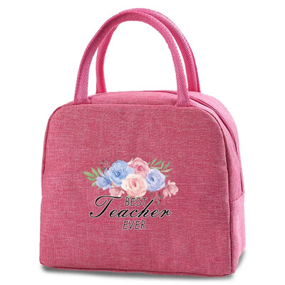 Torba za ručak Platnena izolirana torba za ručak za muškarce i žene Praktična termalna torba Vodootporna torba za ručak za višekratnu upotrebu Učiteljski uzorak