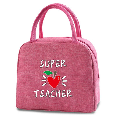 Torba za ručak Platnena izolirana torba za ručak za muškarce i žene Praktična termalna torba Vodootporna torba za ručak za višekratnu upotrebu Učiteljski uzorak