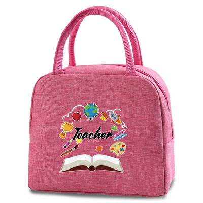 Torba za ručak Platnena izolirana torba za ručak za muškarce i žene Praktična termalna torba Vodootporna torba za ručak za višekratnu upotrebu Učiteljski uzorak