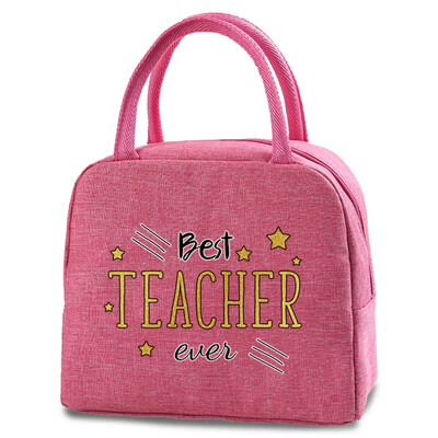 Torba za ručak Platnena izolirana torba za ručak za muškarce i žene Praktična termalna torba Vodootporna torba za ručak za višekratnu upotrebu Učiteljski uzorak