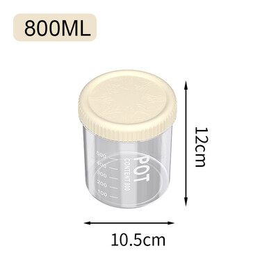 Δοχείο δημητριακών Διαφανές σφραγισμένο δοχείο δημητριακών, ανθεκτικό στην υγρασία Βάζο αποθήκευσης σνακ, στοιβαζόμενο κουτί βαρελιού με κόκκους ρυζιού κουζίνας