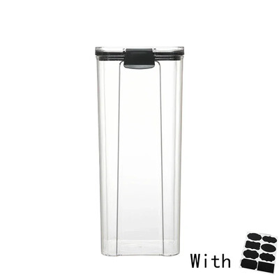 Kuhinjski organizatori za smočnicu Posude za pohranu Kuhinjski organizator za hladnjak Staklenke s poklopcem Plastične posude za pohranu Kutije za začine