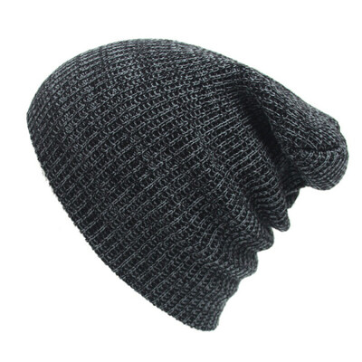 Muškarci Unisex Ski Slouch Beanie Kapa Zimske Tople Skateboards Beenie Široke Kape Nove zimske kape